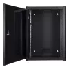 Wandmontage-rack LOGON RWP16U45BL 16U zwart sleutelslot
