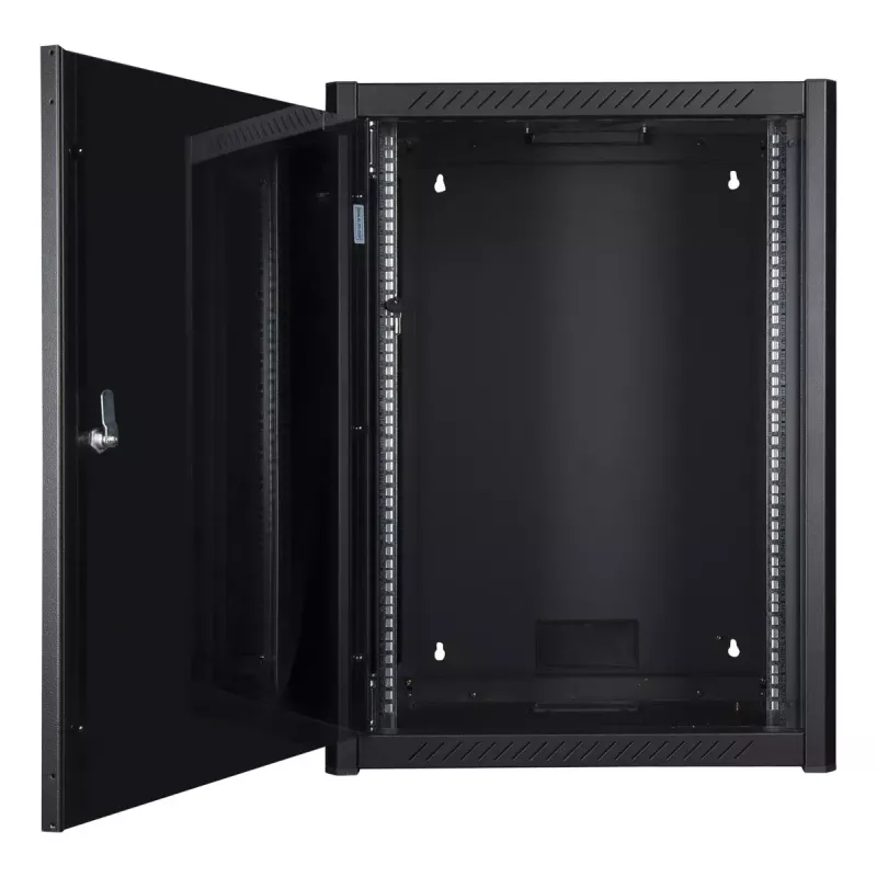 Wandmontage-rack LOGON RWP16U45BL 16U zwart sleutelslot