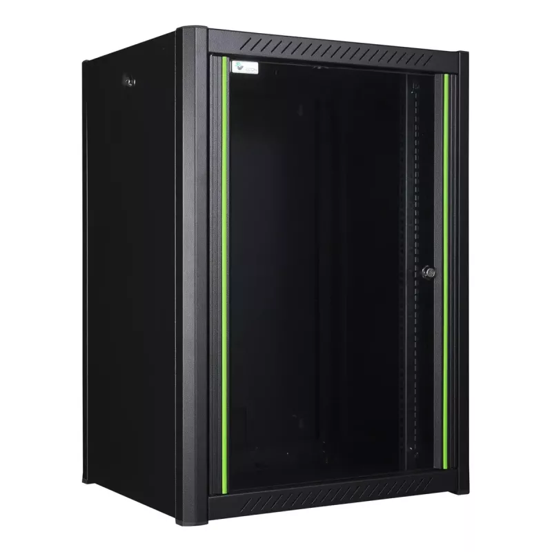 Wandmontage-rack LOGON RWP16U45BL 16U zwart sleutelslot