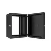 Lanview RWP16U45BL-D rackkast 16HE wandmontage rack zwart