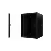 Lanview RWP16U45BL-D rackkast 16HE wandmontage rack zwart
