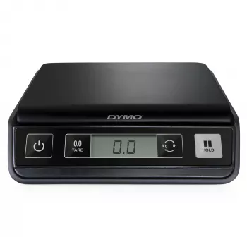 DYMO M2 digitale verzendweegschaal | 2 kg capaciteit USB postweegschaal | compact formaat 18,5 cm L x 16,1 cm B x 4,4 cm H
