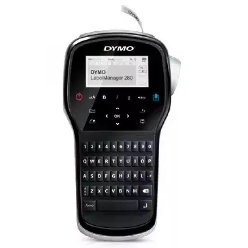 Labelprinter Dymo LabelManager 280 — thermotransfer, D1-lint 6/9/12 mm, oplaadbaar, LCD, QWERTY