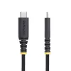StarTech.com 1 m USB-C-oplaadkabel, robuust en ultra-flexibel, 240 W (5 A) PD EPR, USB 2.0 laptop-oplaadkabel, USB-IF-gecertificeerd, duurzame USB-C-oplaadkabel