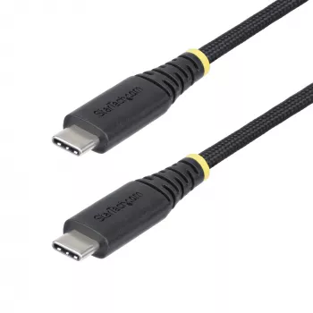 StarTech.com 1,8 m (2 m) USB-C-oplaadkabel, robuust en ultra-flexibel, 240 W (5 A) PD EPR, USB 2.0 laptop-oplaadkabel, USB-IF-gecertificeerd, duurzame USB-C-oplaadkabel