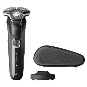 Elektrisch scheerapparaat Philips Series 5000 S5898/35 — 3-voudige scheerkop, nat & droog, SteelPrecision-mesjes, 60 min draadloos
