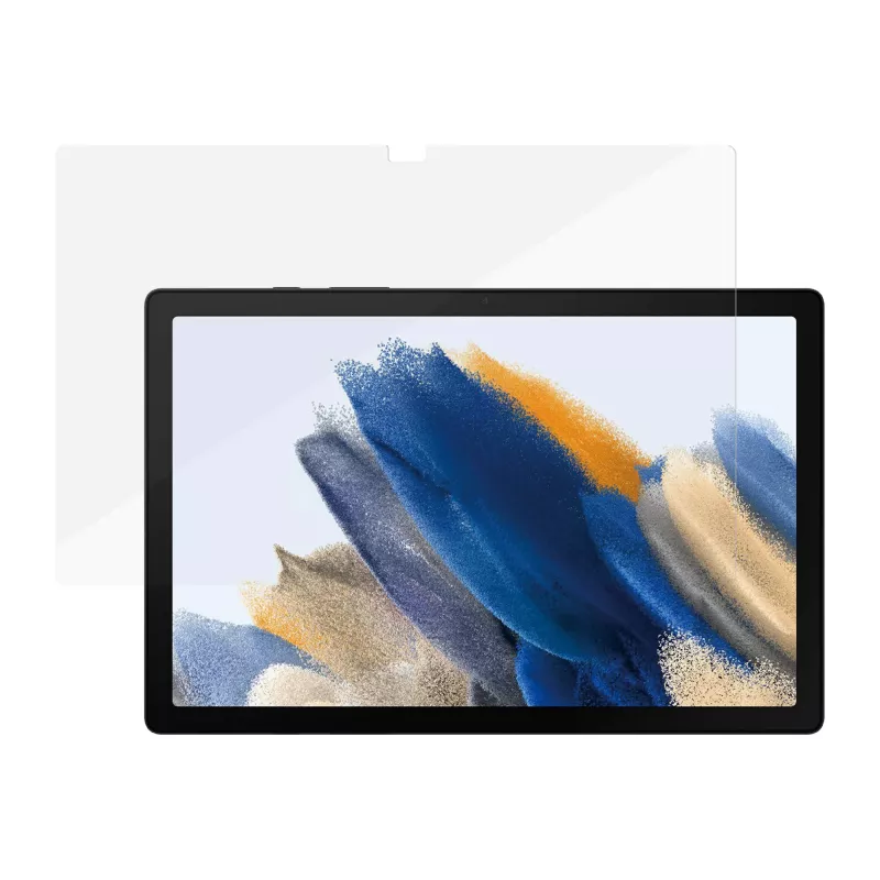 Displayschermbescherming PanzerGlass SAFE. van Samsung Galaxy Tab A8 ultra-wide pasvorm gehard glas