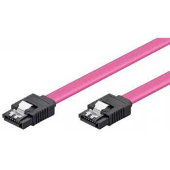 Microconnect SAT15003C SATA-kabel 0,3 m SATA 7-pins paars