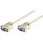 Microconnect SCSENN3N seriële kabel wit 3 m DB9