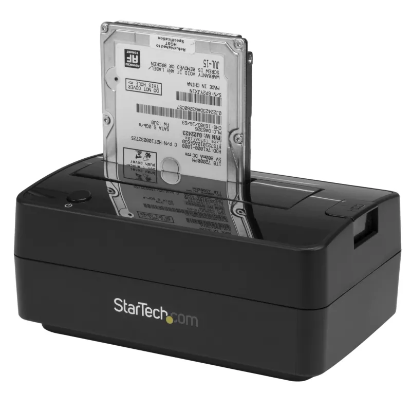 StarTech.com Single Bay USB 3.1 / eSATA naar SATA harde schijf-dockingstation, USB 3.1 (10 Gbit/s) harde schijf-dock, externe 2.5/3.5 inch SATA III HDD/SSD dockingstation, top-loading harde schijf-slot
