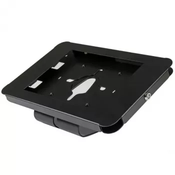 StarTech.com veilige tablet-houder - bureau- of wandmontage, zwart, 24,6 cm (9,7 inch), 9,7 inch iPad, staal, 1,3 cm, sleutel