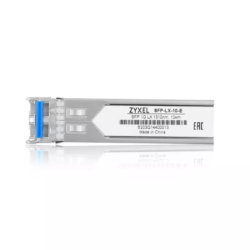 Zyxel SFP-LX-10-E SFP transceivermodule, 1000Base-LX 1310 nm, 10-pack (Bulk)
