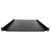 StarTech.com SHELF-1U-20-FIXED-S 1U 19-inch vaste vrijdragende serverrackplank, frontmontage, draagvermogen 25 kg (55 lb), 50 cm (20 inch) diep