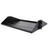 StarTech.com 2U serverrack-legbord, midden gemonteerd universeel geventileerd rackmount-uitsteekblad voor 19-inch netwerkkast, robuuste stalen uitvoering, 91 kg draagvermogen, 356 mm diepte, zwart