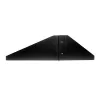 StarTech.com 2U serverrack-legbord, midden gemonteerd universeel geventileerd rackmount-uitsteekblad voor 19-inch netwerkkast, robuuste stalen uitvoering, 91 kg draagvermogen, 356 mm diepte, zwart