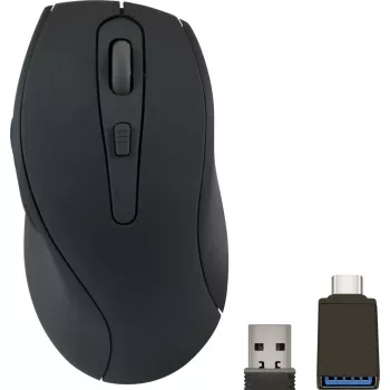 Muis SPEEDLINK SL-630004-RRBK voor rechtshandigen RF draadloos optisch 1600 DPI