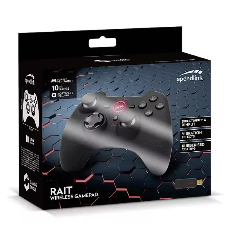 Gamepad SPEEDLINK RAIT zwart RF