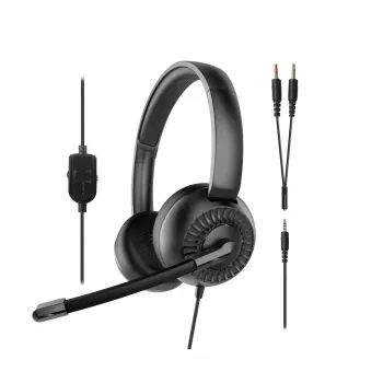 Hoofdtelefoon SPEEDLINK METIS bedraad gaming zwart