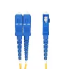 StarTech.com SMLCSC-OS2-7M 7 m (23 ft) LC–SC (UPC) OS2 singlemode duplex glasvezelpatchkabel, 9/125 µm, lasergeoptimaliseerd, 10G/100G, buigongevoelig, laag insertieverlies, LSZH, geel