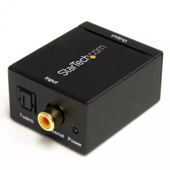 StarTech.com SPDIF digitale coaxiale of Toslink optische naar stereo-RCA audioconverter
