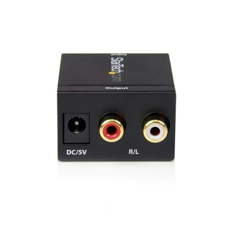 StarTech.com SPDIF digitale coaxiale of Toslink optische naar stereo-RCA audioconverter