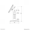 Neomounts SPEAKER-W100 zwart luidsprekerhouder - universeel - volledig beweegbaar