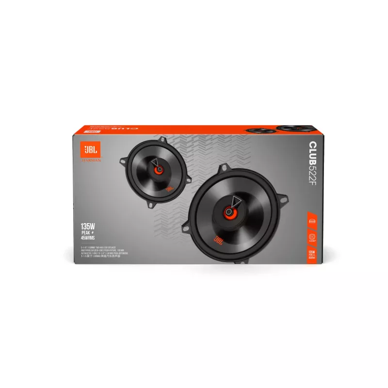 JBL Club 522F autoluidspreker rond 2-weg 135 W 2 stuks