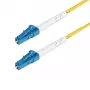 StarTech.com 1m LC naar LC (UPC) OS2 singlemode simplex glasvezelkabel, 9/125 µm, 40G/100G, buigbestendig, lage invoegverliezen – LSZH glasvezel-patchkabel