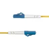StarTech.com 1m LC naar LC (UPC) OS2 singlemode simplex glasvezelkabel, 9/125 µm, 40G/100G, buigbestendig, lage invoegverliezen – LSZH glasvezel-patchkabel