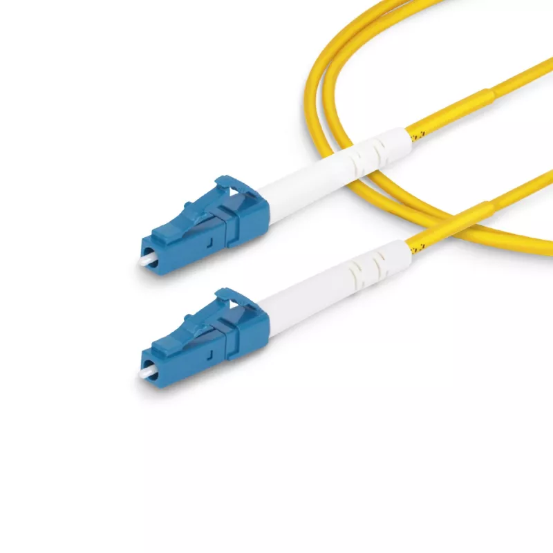 StarTech.com 1m LC naar LC (UPC) OS2 singlemode simplex glasvezelkabel, 9/125 µm, 40G/100G, buigbestendig, lage invoegverliezen – LSZH glasvezel-patchkabel