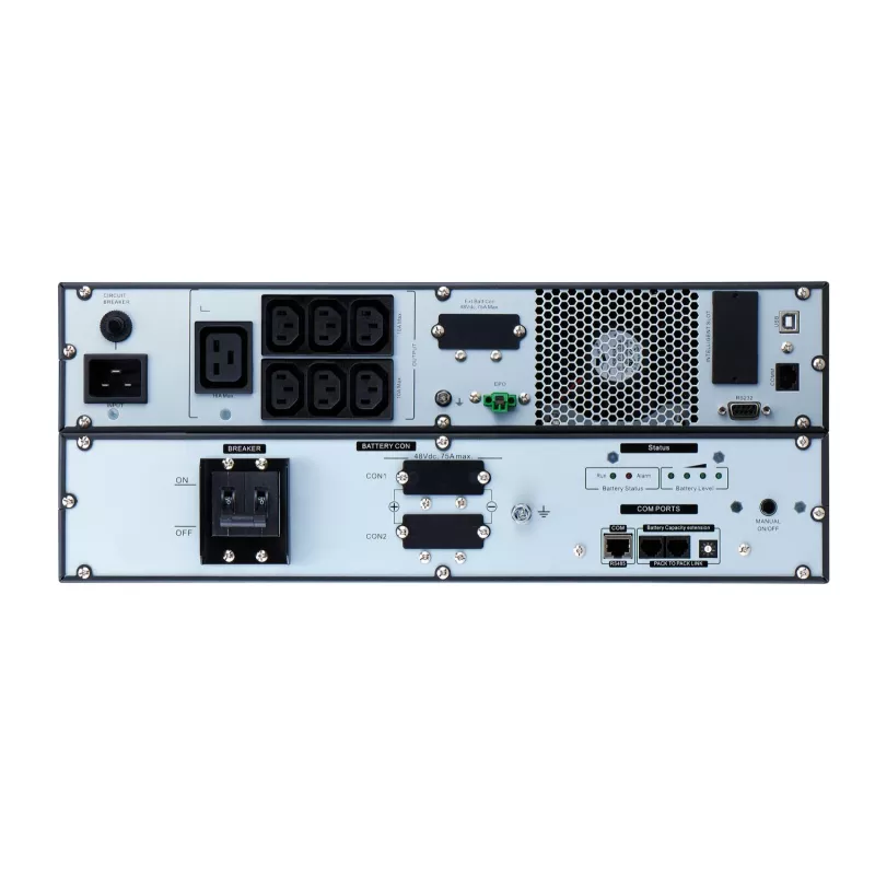 APC Easy UPS On-Line 3kVA lithium-ion Rack/Tower 4U 230V 7 uitgangen