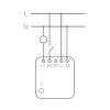 AQARA Smart Home enkelvoudige schakelaarmodule T1, met nulleider (SSM-U01)