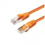 Microconnect SSTP601O netwerkkabel oranje 1 m Cat6 S/FTP (S-STP)