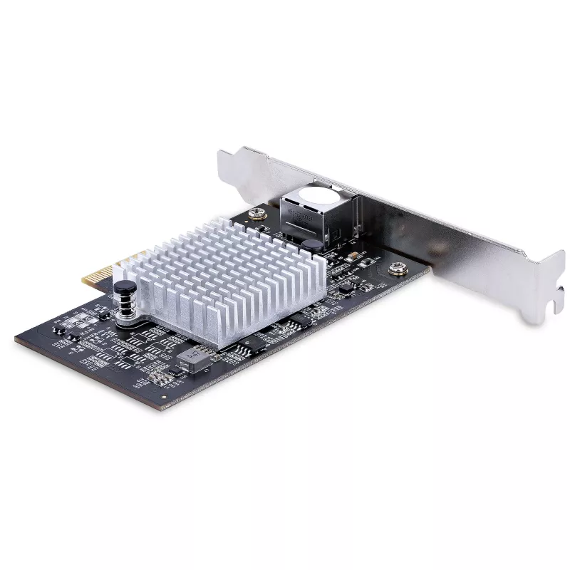 StarTech.com 1-poorts 10Gbps PCIe-netwerkadapterkaart, netwerkkaart voor pc/server, zesvoudige snelheid PCIe-Ethernetkaart met jumbo-frame-ondersteuning, NIC/LAN-interfacekaart, 10GBASE-T en NBASE-T