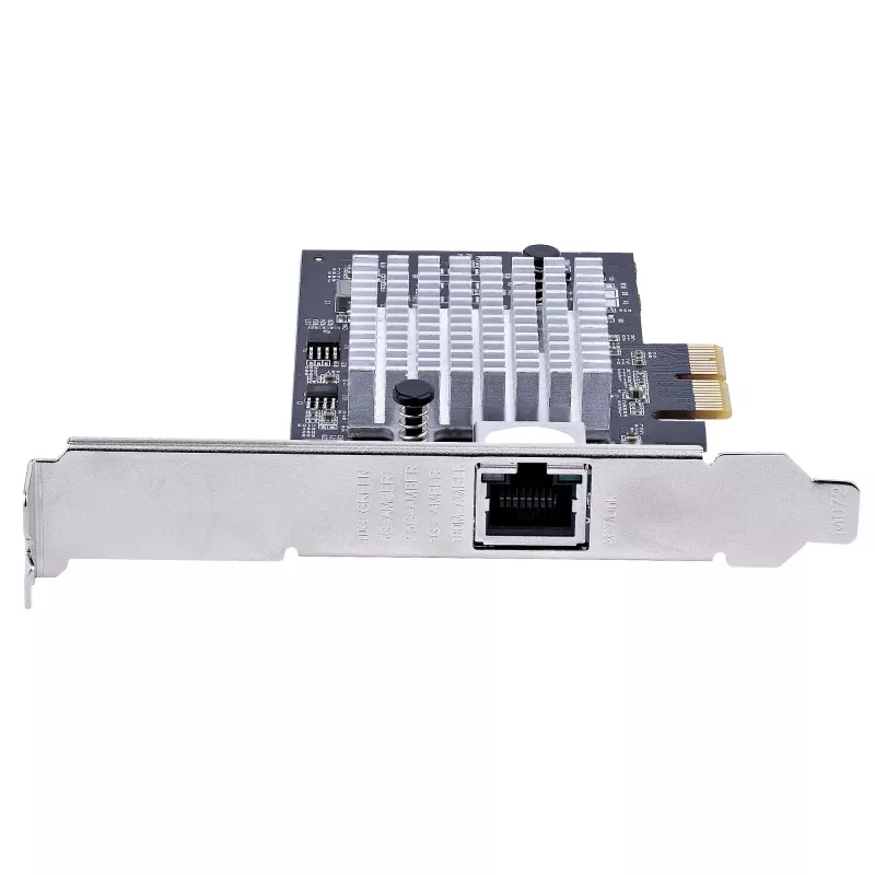 StarTech.com 1-poorts 10Gbps PCIe-netwerkadapterkaart, netwerkkaart voor pc/server, zesvoudige snelheid PCIe-Ethernetkaart met jumbo-frame-ondersteuning, NIC/LAN-interfacekaart, 10GBASE-T en NBASE-T