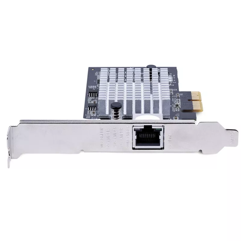 StarTech.com 1-poorts 10Gbps PCIe-netwerkadapterkaart, netwerkkaart voor pc/server, zesvoudige snelheid PCIe-Ethernetkaart met jumbo-frame-ondersteuning, NIC/LAN-interfacekaart, 10GBASE-T en NBASE-T