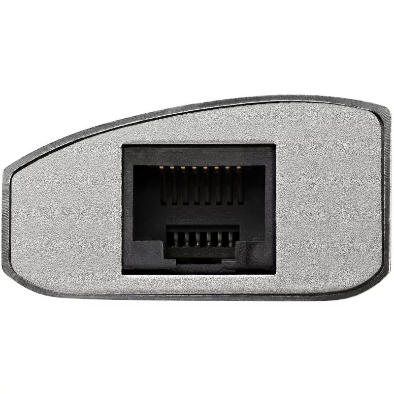 StarTech.com 3-poorts draagbare USB 3.0-hub met Gigabit Ethernet - geïntegreerde kabel~3-poorts draagbare USB 3.0-hub met Gigabit Ethernet - 5 Gbit/s - geïntegreerde kabel