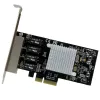 StarTech.com 4-poorts Gigabit Ethernet-netwerkkaart – PCI Express, Intel I350 NIC