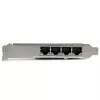 StarTech.com 4-poorts Gigabit Ethernet-netwerkkaart – PCI Express, Intel I350 NIC