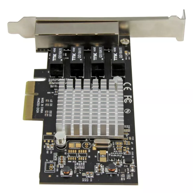 StarTech.com 4-poorts Gigabit Ethernet-netwerkkaart – PCI Express, Intel I350 NIC