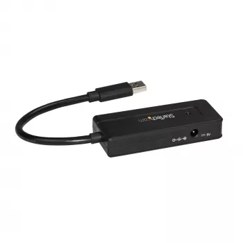 StarTech.com 4-poorts USB 3.0-hub (SuperSpeed 5 Gbit/s) met snelopladen – draagbare USB 3.1 Gen 1 Type-A laptop/desktop hub – USB bus-power of zelfgevoed voor hoge prestaties – mini/compact