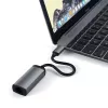 Satechi ST-TCENM USB-C naar Gigabit Ethernet-adapter, aluminium, spacegrijs