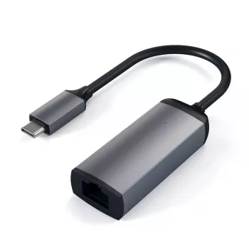 Interface-adapter Satechi ST-TCENM – grijs, 23,1 × 62,9 × 13,9 mm, 1 stuk, compatibel met Windows/Chrome OS/macOS