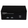 StarTech.com 2-poorts Dual DisplayPort USB KVM-switch met audio & USB 2.0-hub