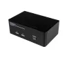 StarTech.com 2-poorts Dual DisplayPort USB KVM-switch met audio & USB 2.0-hub