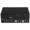 StarTech.com 2-poorts DisplayPort dual-monitor KVM-switch – 4K 60Hz