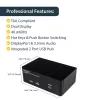 StarTech.com 2-poorts DisplayPort dual-monitor KVM-switch – 4K 60Hz
