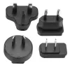 StarTech.com SVA5N3NEUA vervangende DC-voedingsadapter, 5 V 3 A, 100-240 V AC, N-type barrel-connector, NA/JP/EU/UK/AU-stekkers