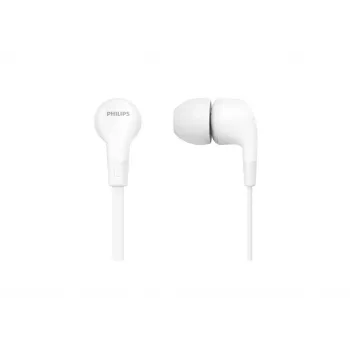 Philips TAE1105WT/00 hoofdtelefoon/headset bedraad in-ear muziek wit