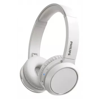 Philips 4000 series TAH4205WT/00 hoofdtelefoon/headset draadloos hoofdband gesprekken/muziek USB Type-C Bluetooth wit